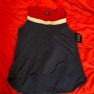 DYI Summer American Tap Back Tank